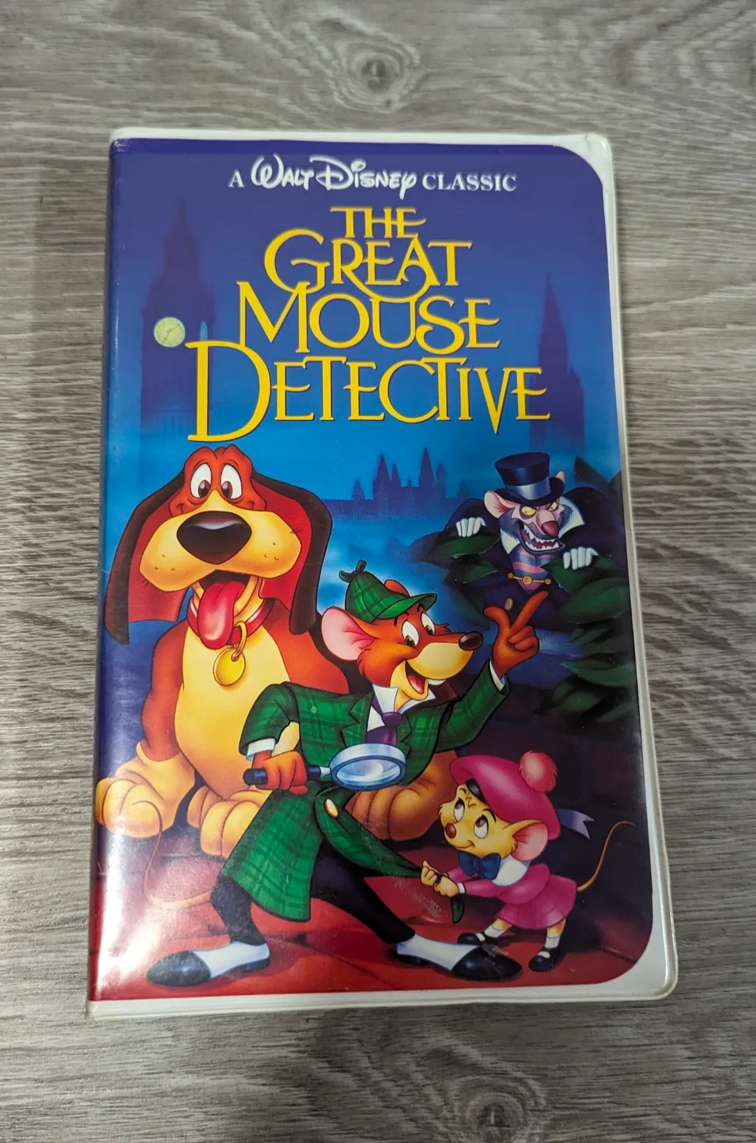 Walt Disney's The Great Mouse Detective VHS Movie photo 1