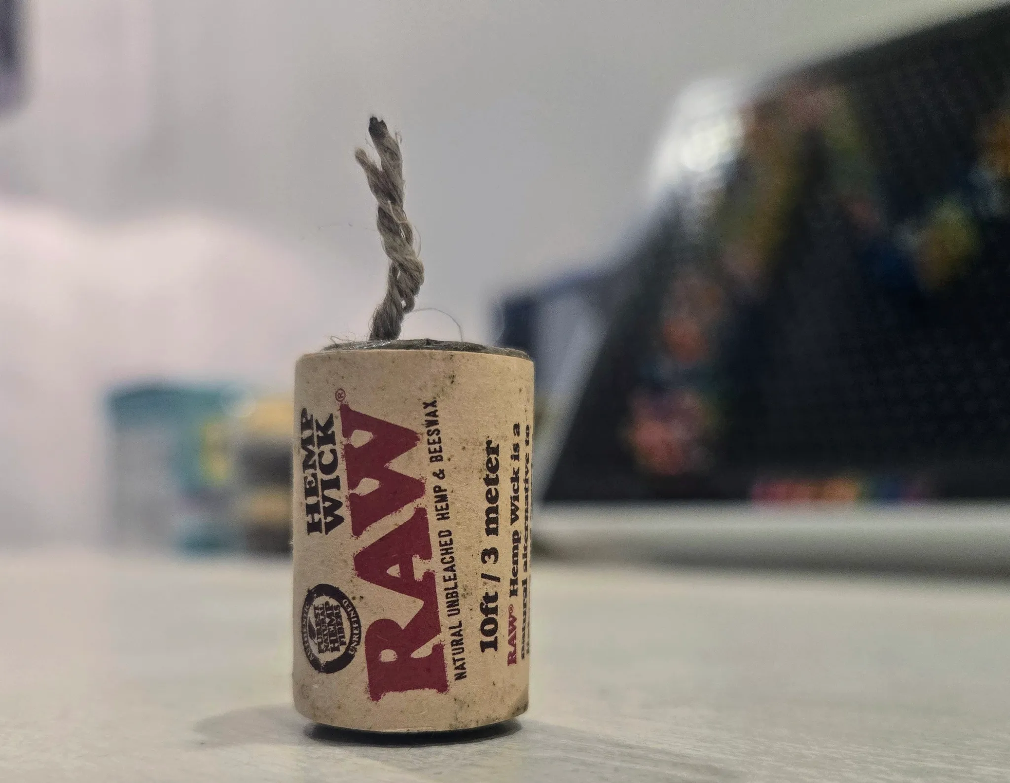 Hemp Wick 10feet/ 3 Meter photo 1