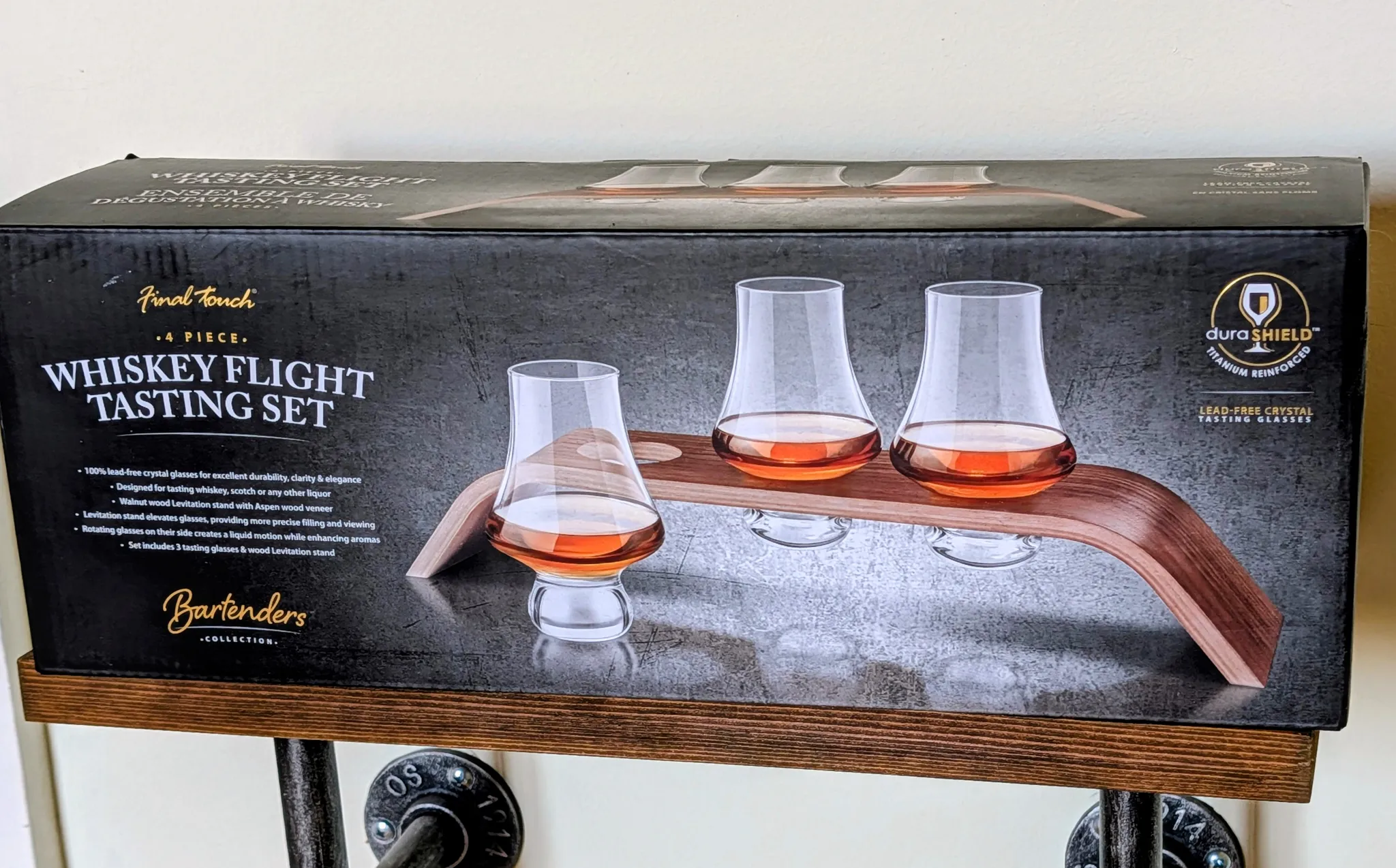 3 glass whiskey scotch tasting set photo 1