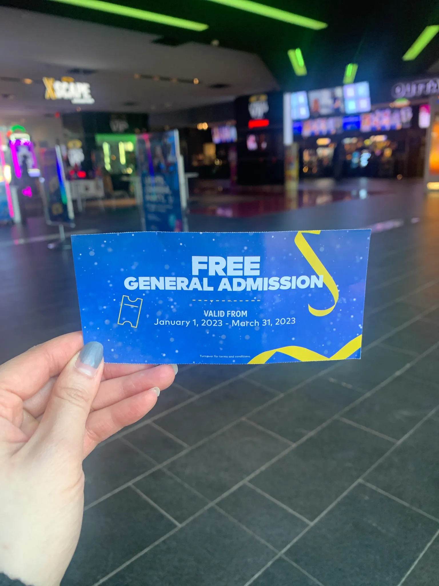 Free movie ticket at cineplex  photo 1