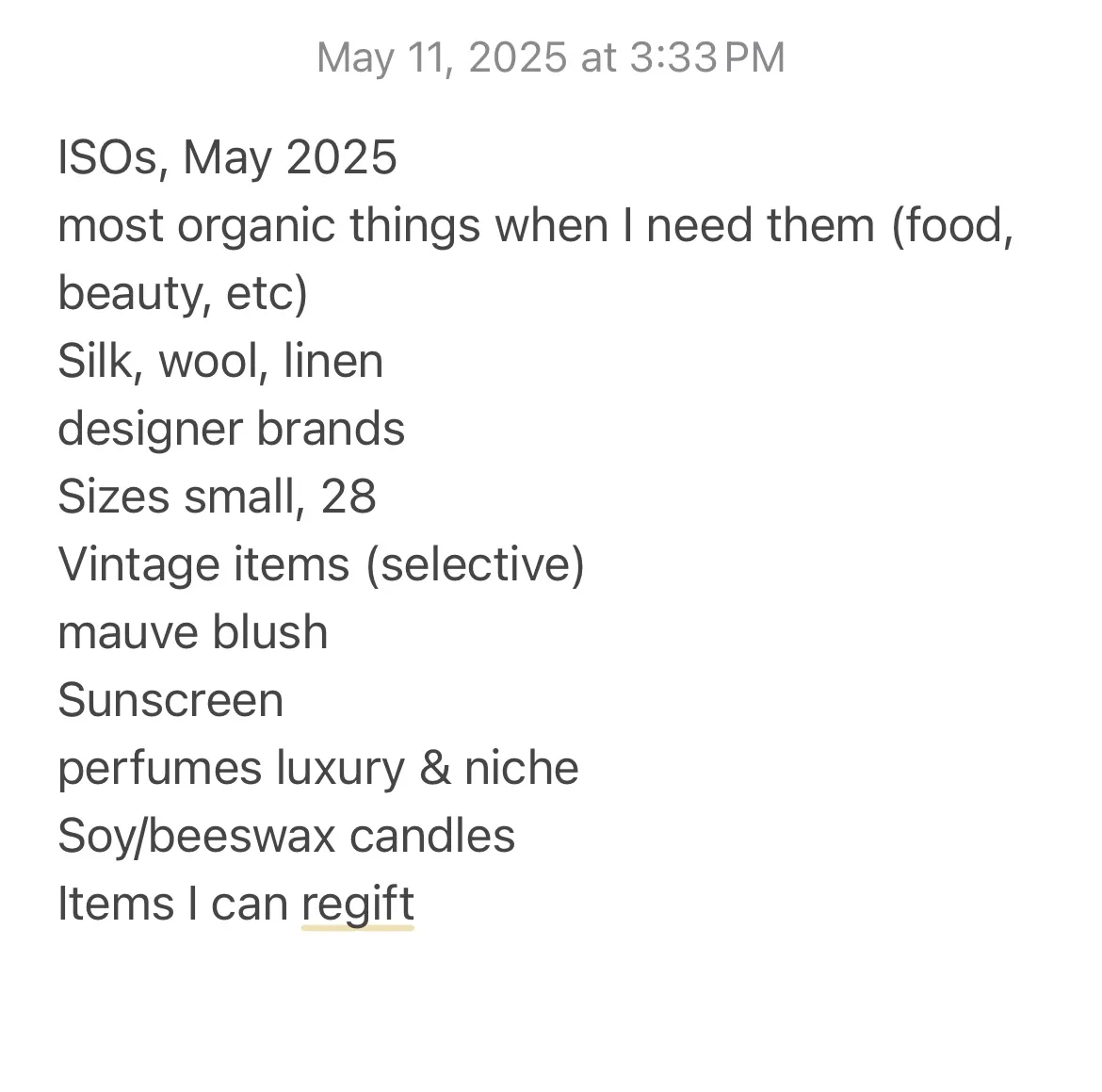 ISO items  photo 1