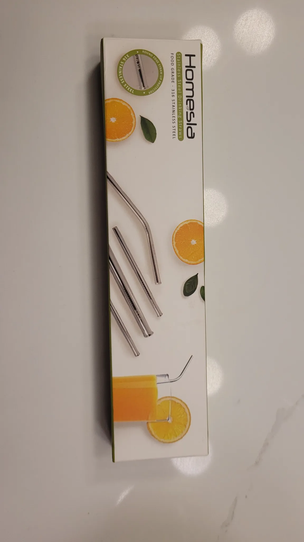 Reusable metal straws photo 1