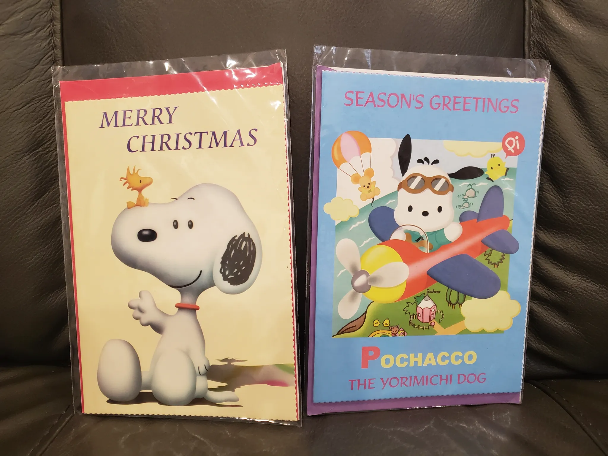 Chirstmas cards (Snoopy, Pochacco) photo 1