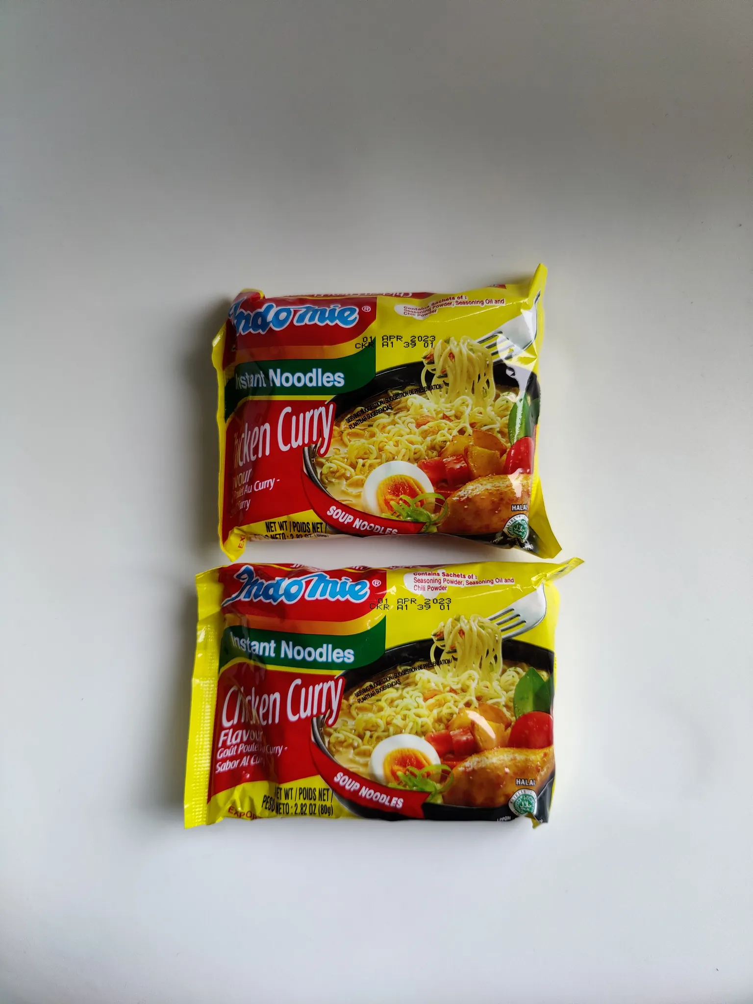 2x Indomie Chicken Curry Instant Noodles photo 1