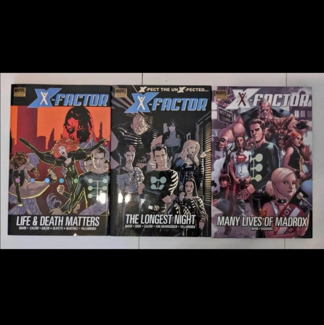 X-Factor HC's Vol 1-3 Graphic Novel photo 1