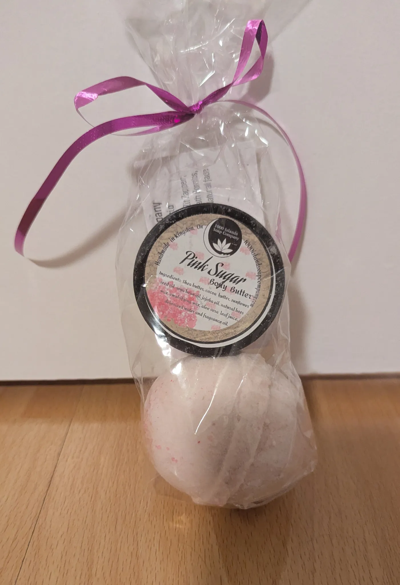 Brand New Pink Sugar Body Butter and Bath Bomb Gift Set photo 1