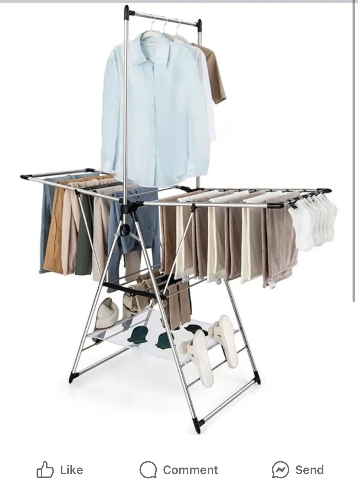 multi layer drying rack / clothes hanger  photo 1
