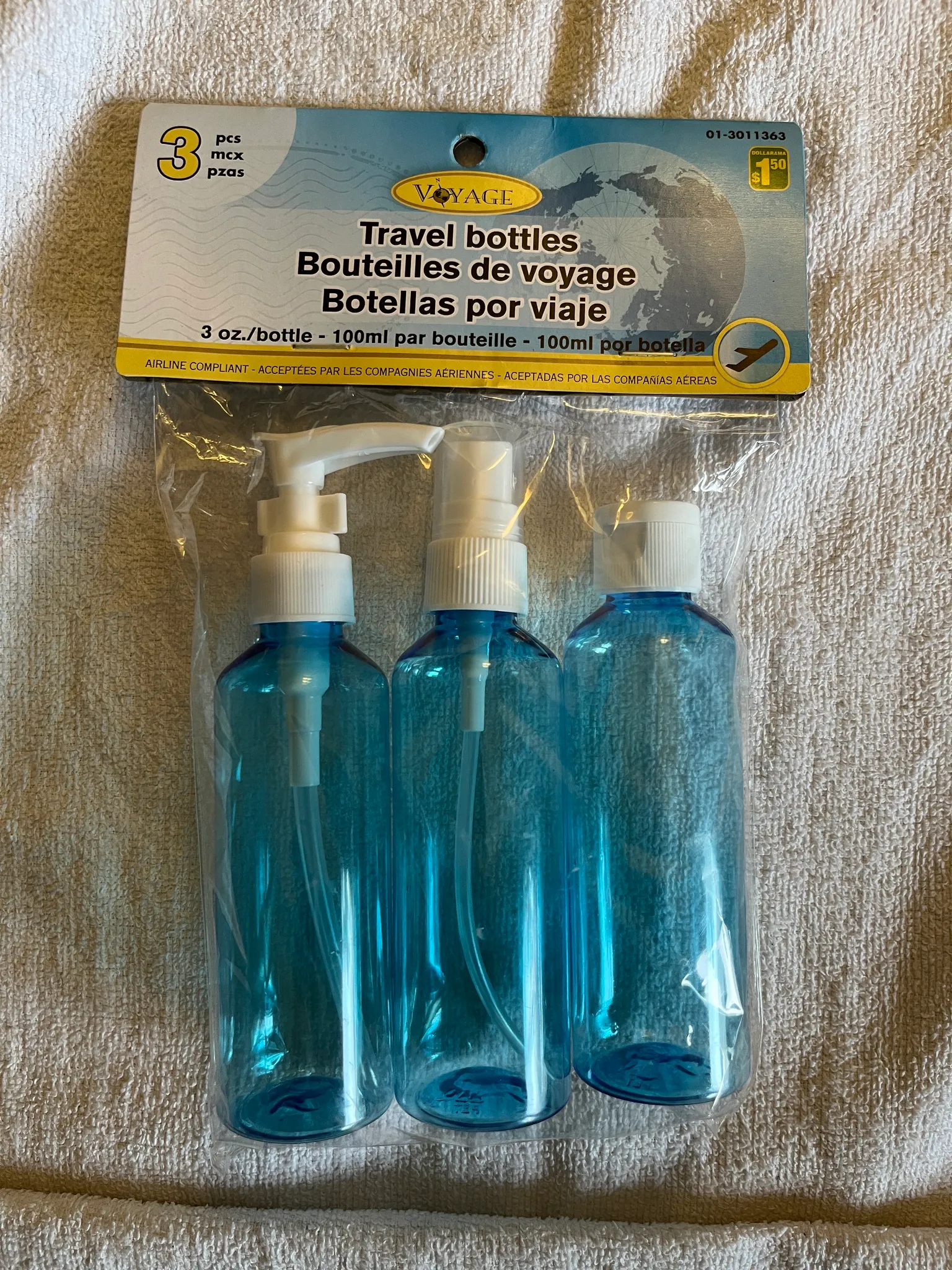 Travel bottles photo 1