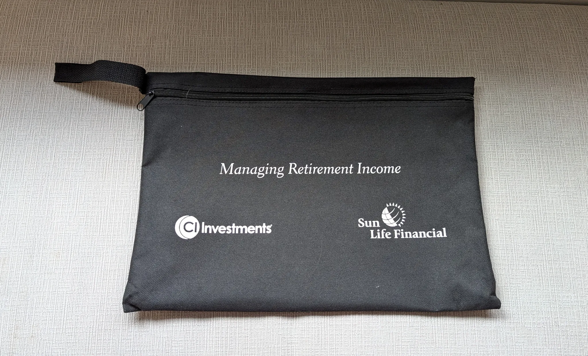 CI Investments & Sun Life Financial Folder Pouch photo 1