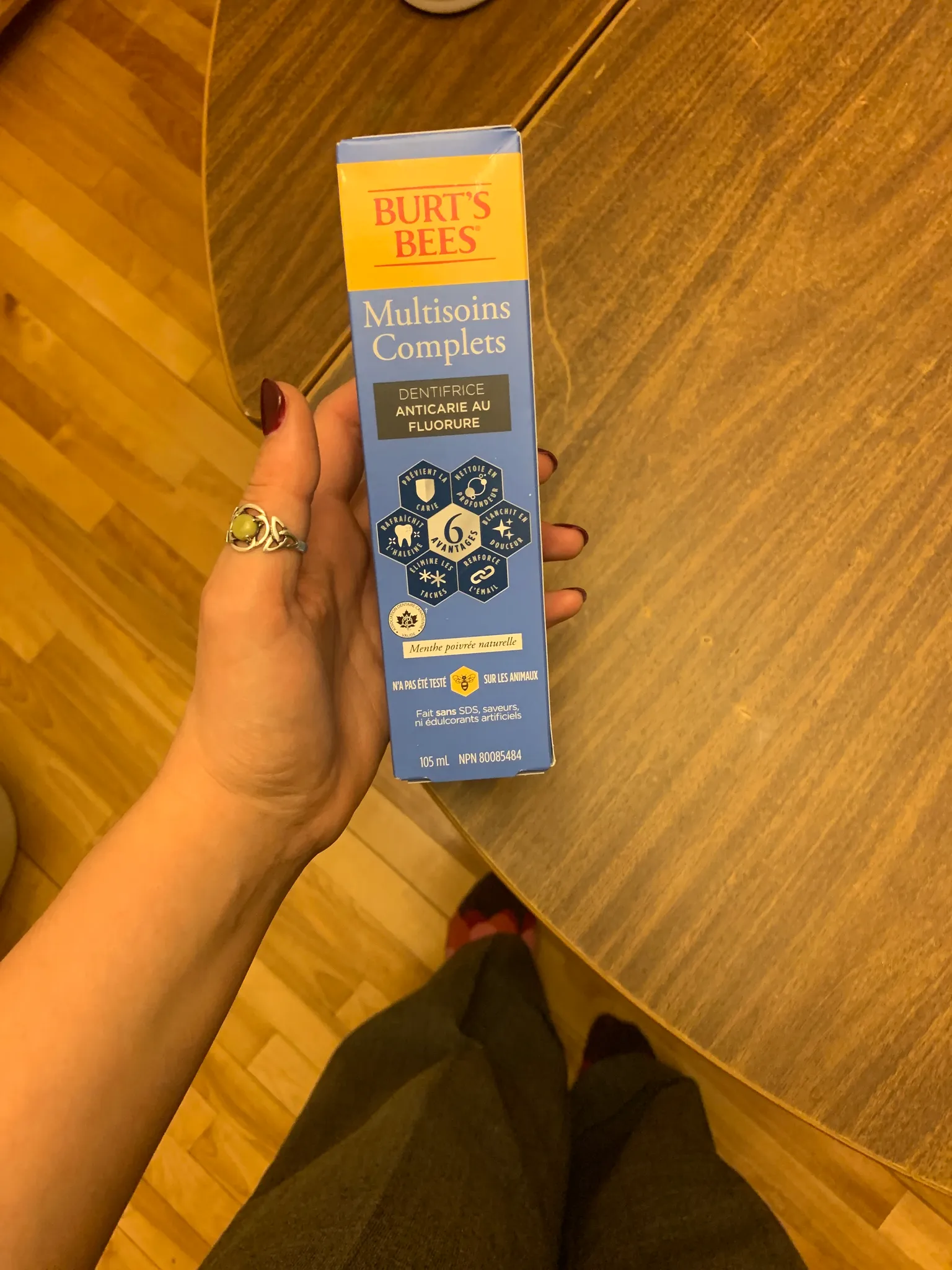 BNIB burt’s bees toothpaste photo 1