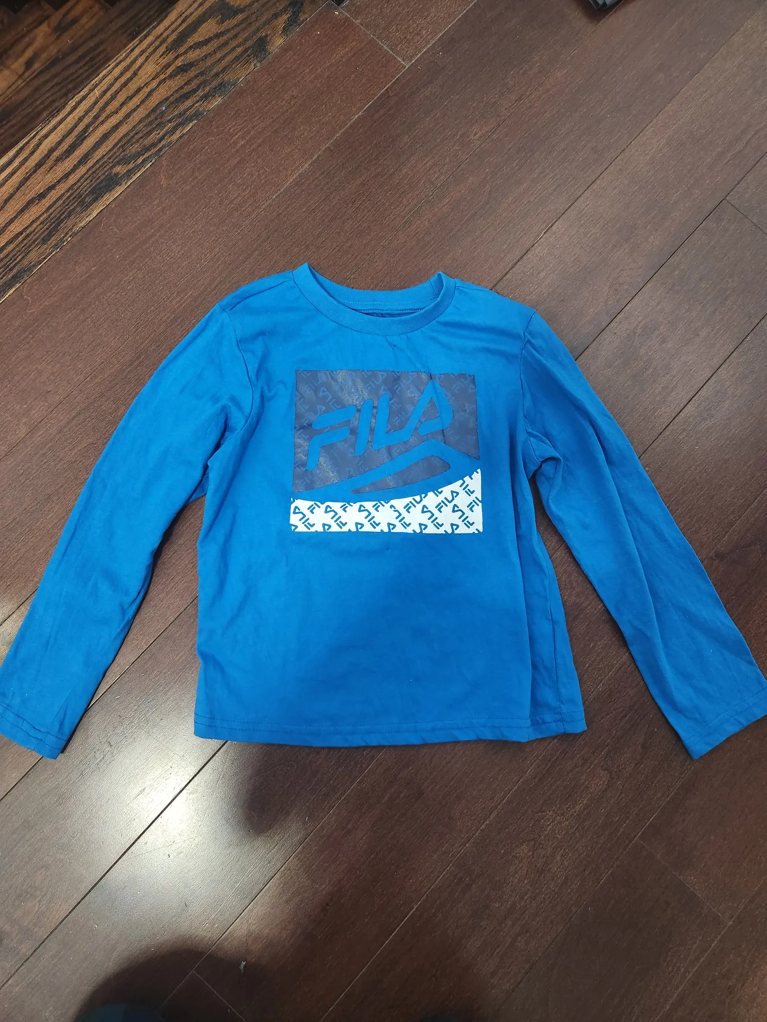 Boys Fila Shirt Size 7 New photo 1