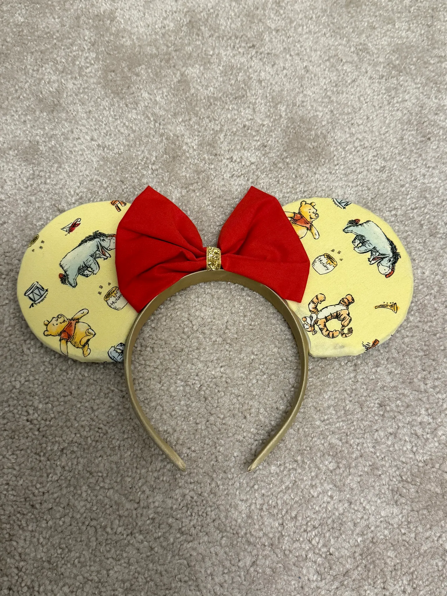 Handmade Winnie the Pooh ears  photo 1