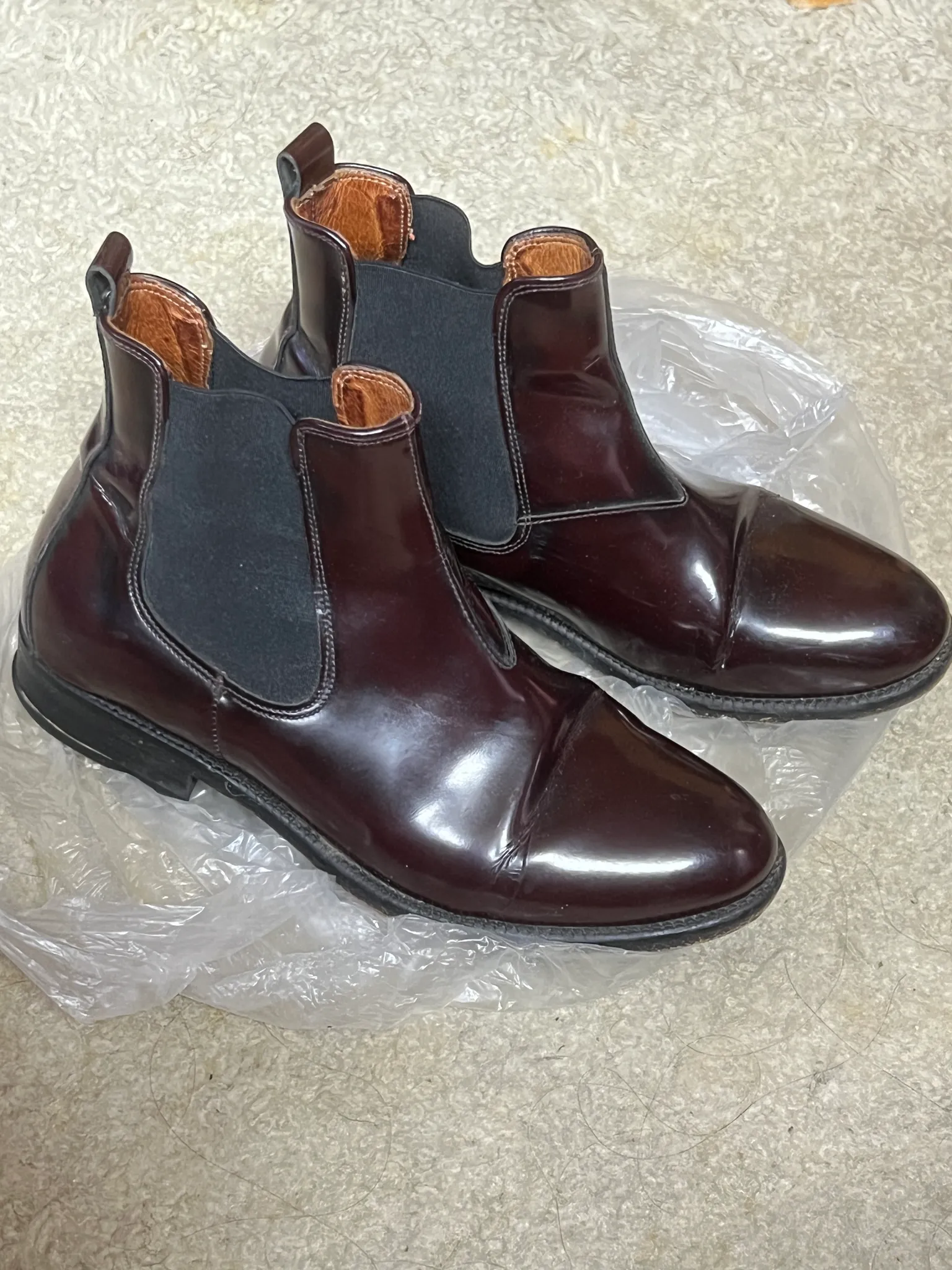 Leather boots  photo 1