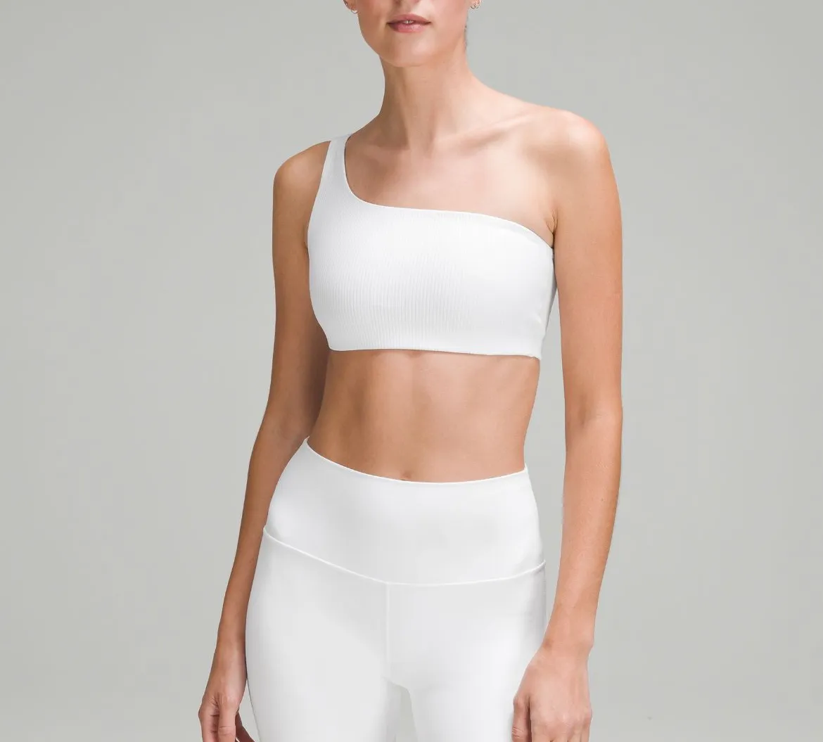 lululemon Ribbed Nulu Asymmetrical Bra photo 1