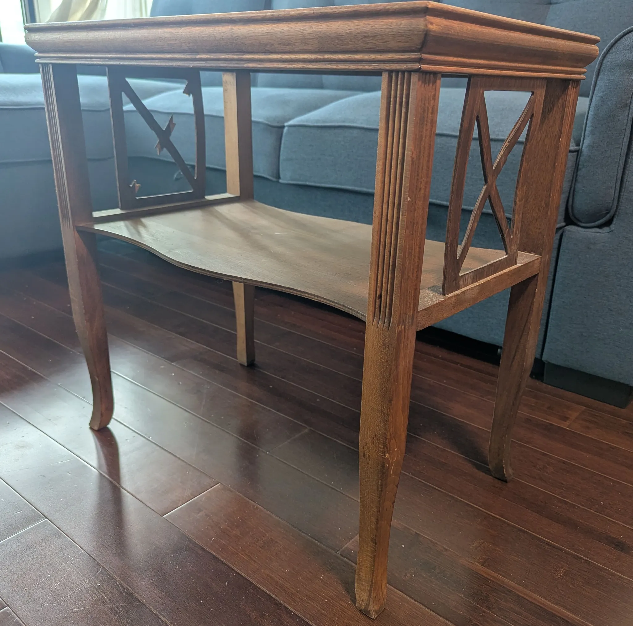 Two wood tables  photo 1