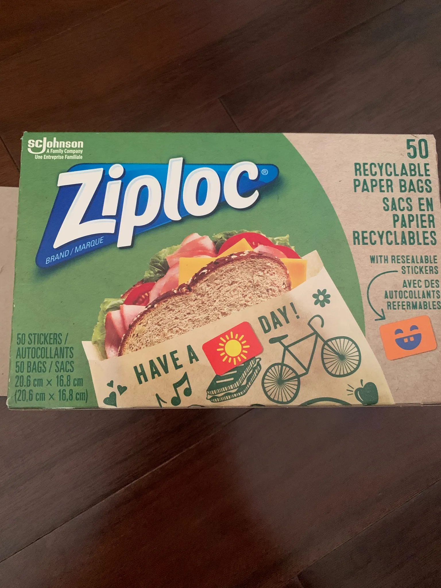 Ziploc sandwich bags photo 1