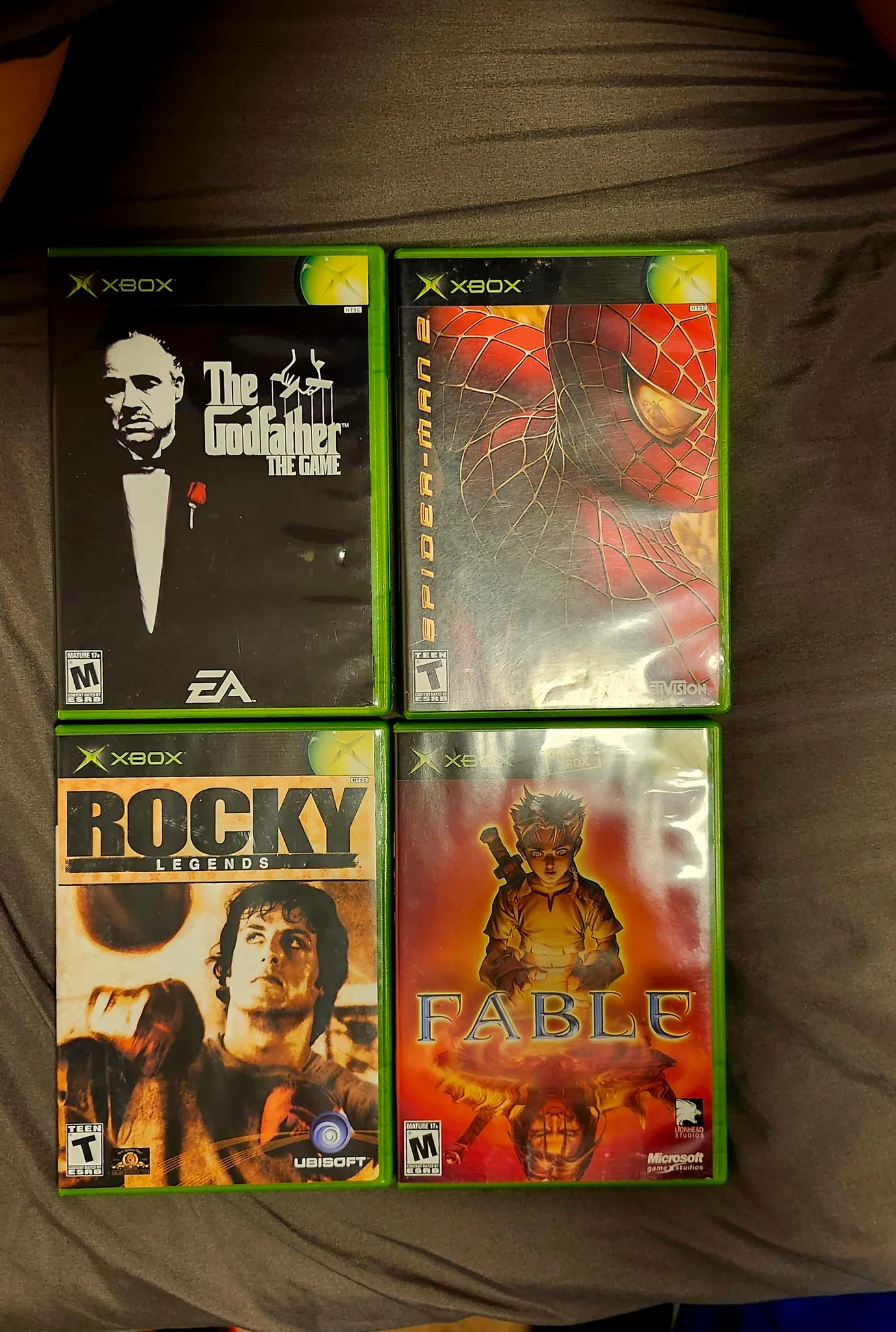XBox Games 4 in total kind of rare all come with booklets Mint  photo 1