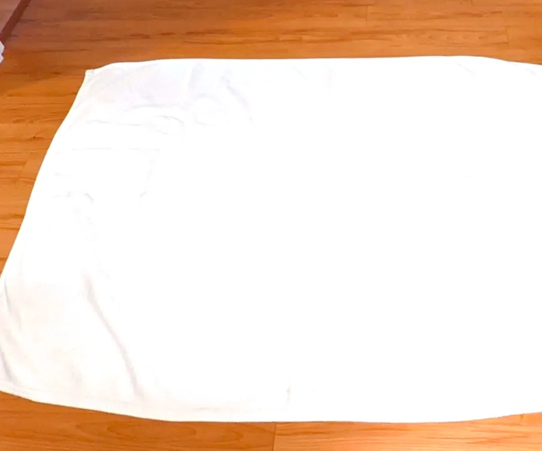 White Throw Blanket  photo 1