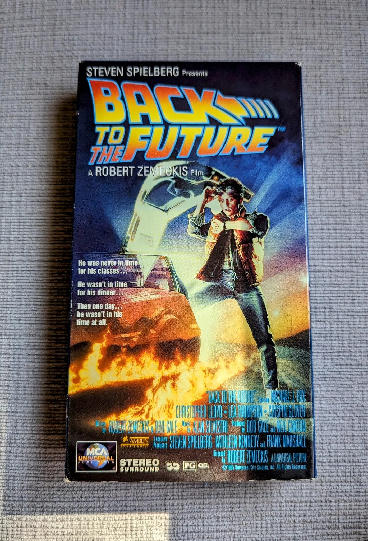 Back to the Future VHS Movie  photo 1