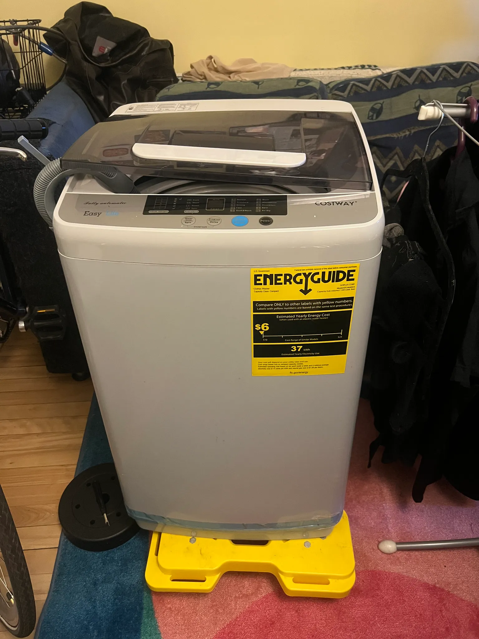 Apartment washing machine portable washer  photo 1