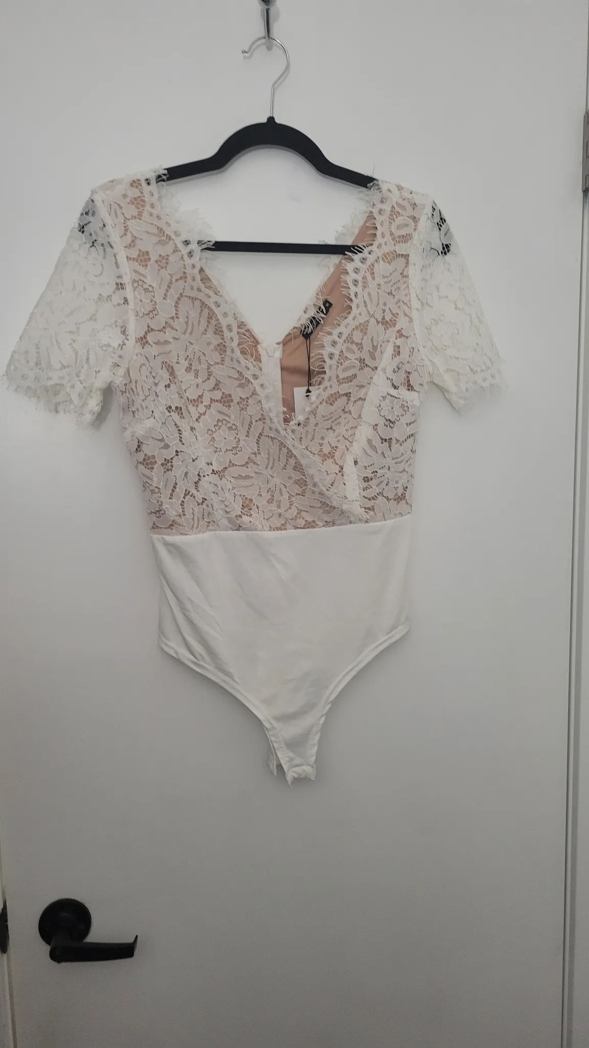 White Lace Bodysuit  photo 1