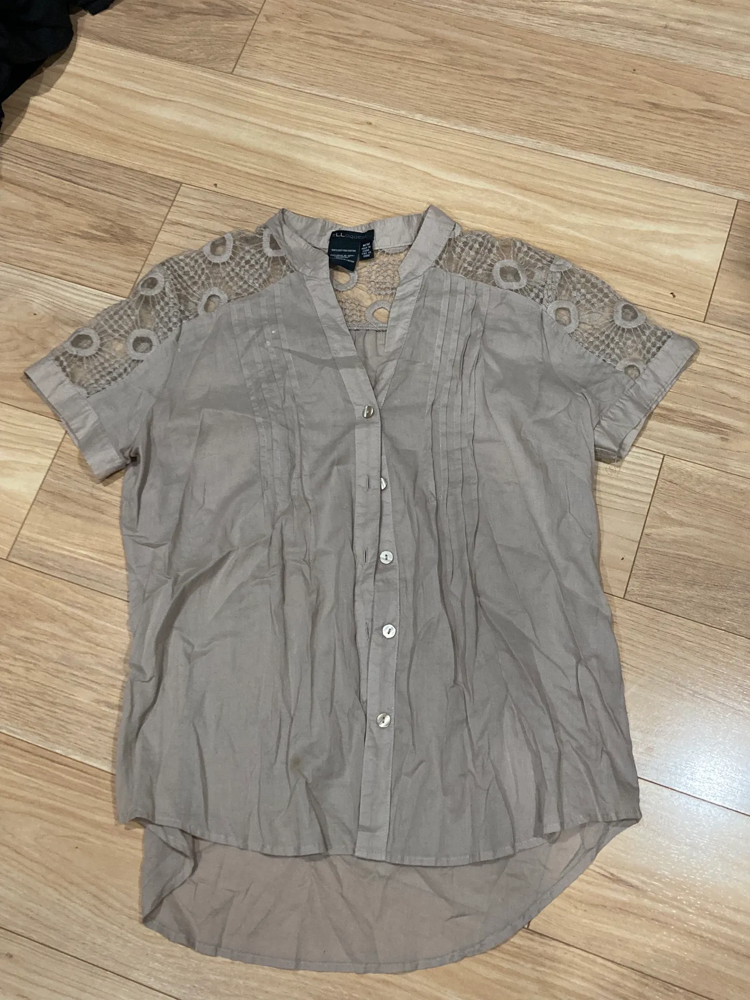 Medium short sleeve blouse  photo 1
