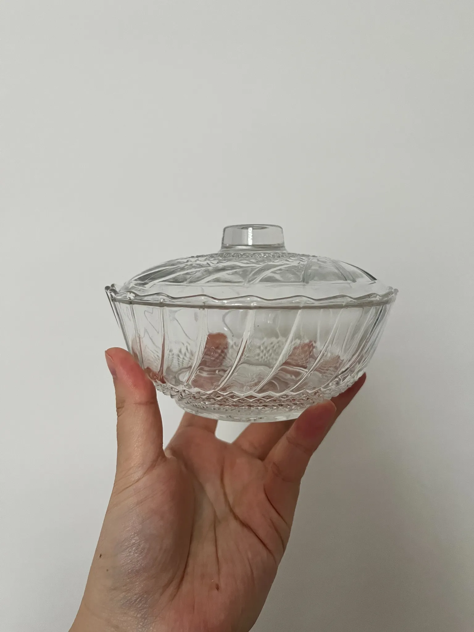 Pending- Small glass candy bowl photo 1