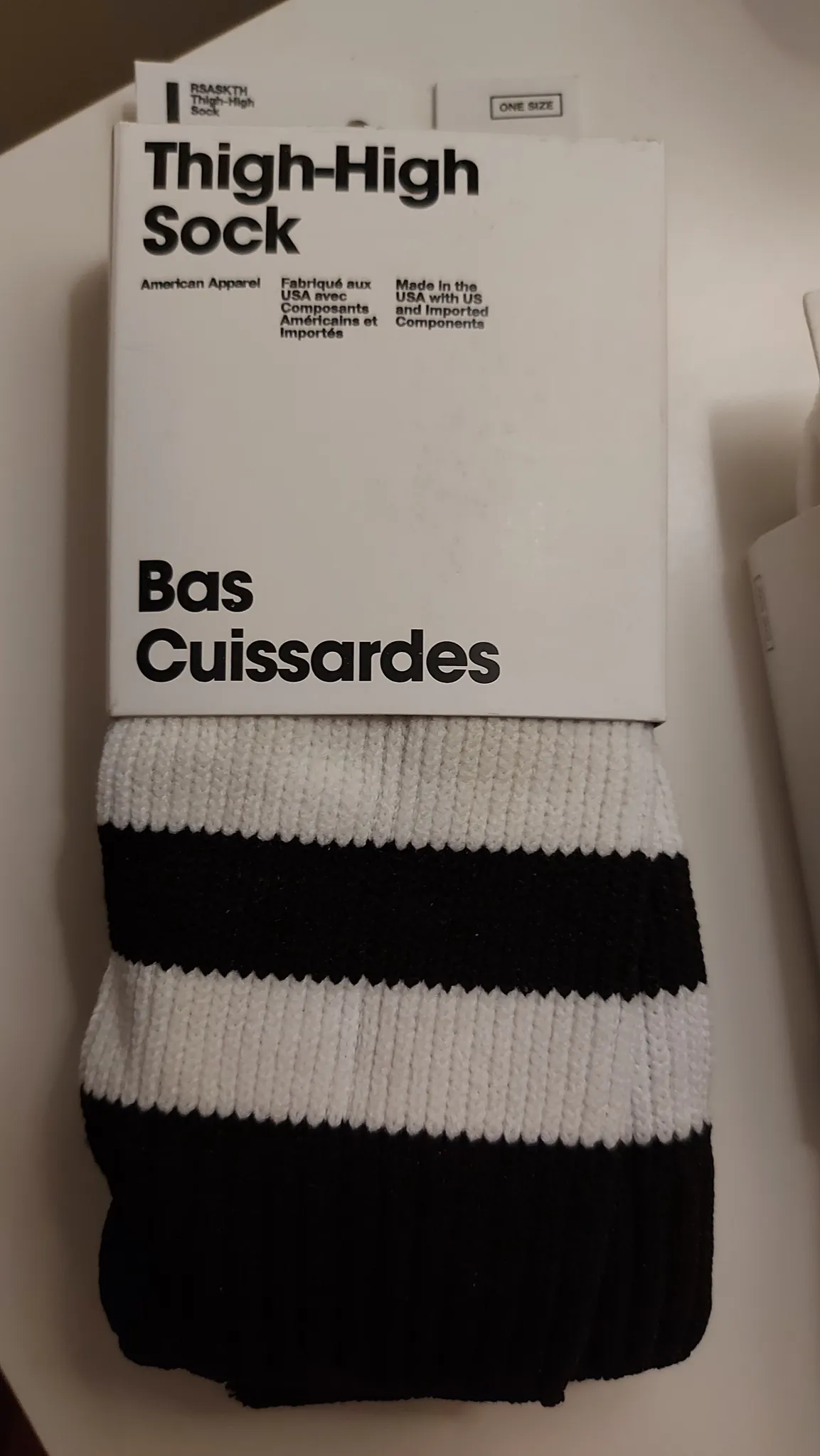 BNWT American Apparel over the knee socks photo 1