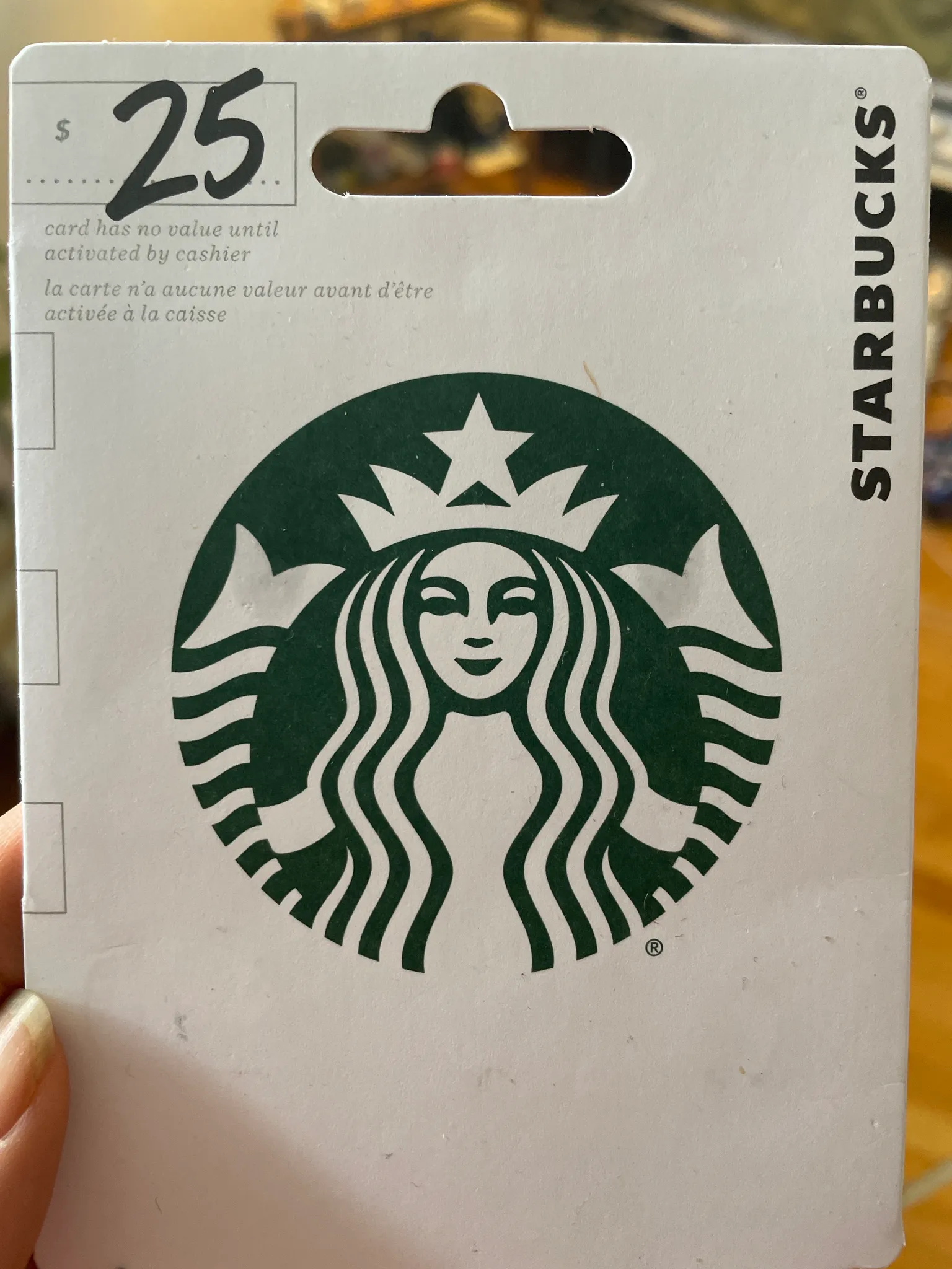 Starbucks Gift Card $25.00 photo 1