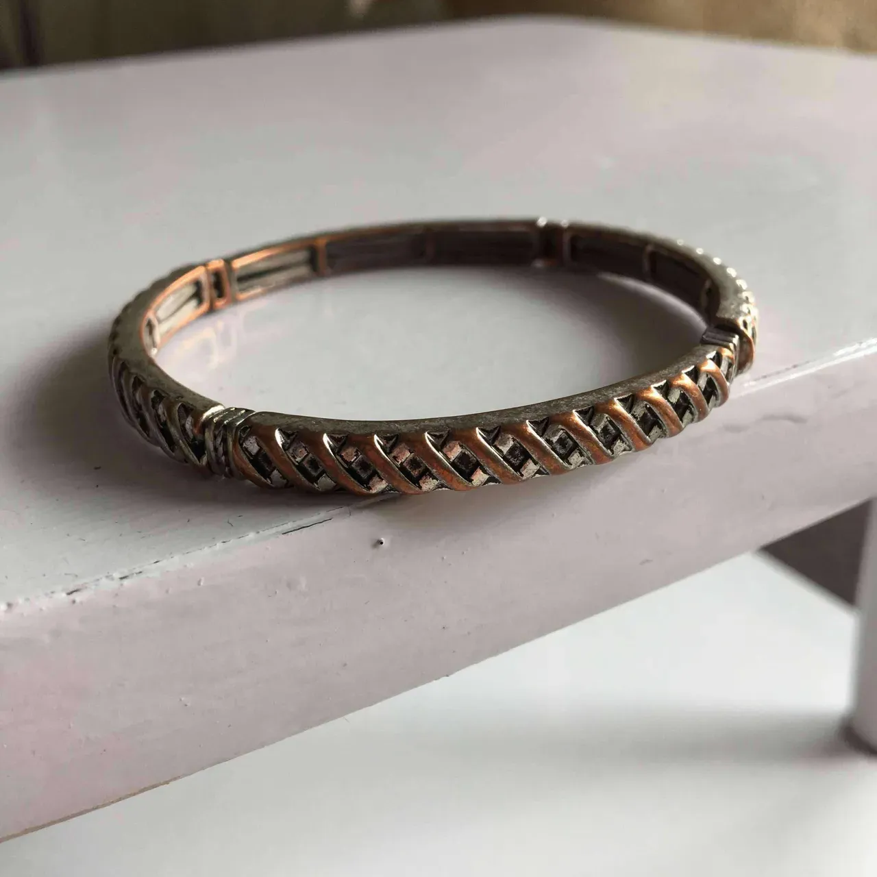 Silver & Copper Bracelet photo 1