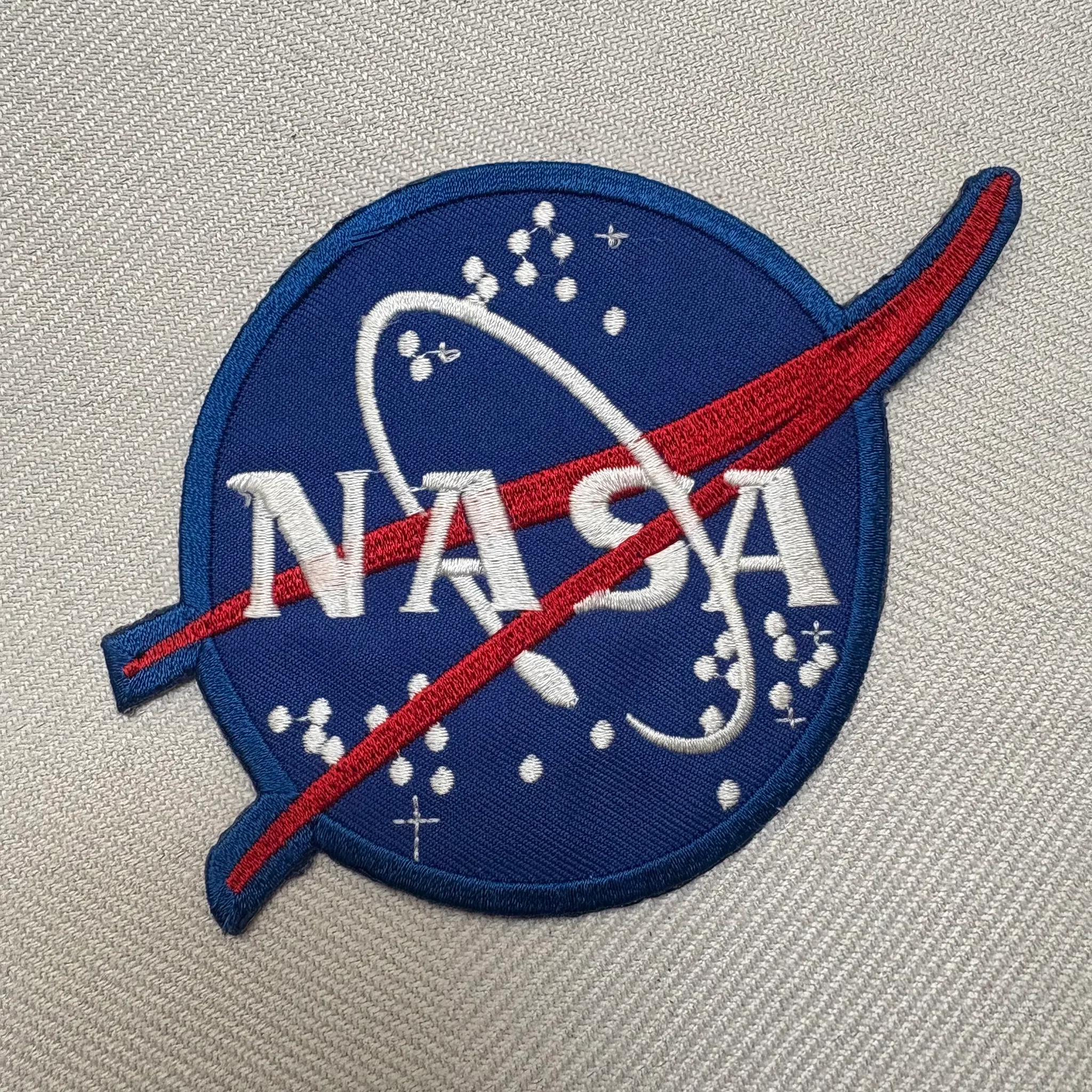 NASA space embroidered meatball patch  photo 1
