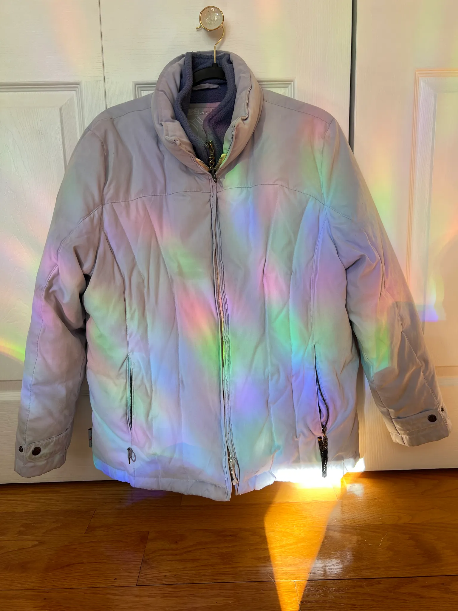 Winter Coat in Lilac, XL photo 1