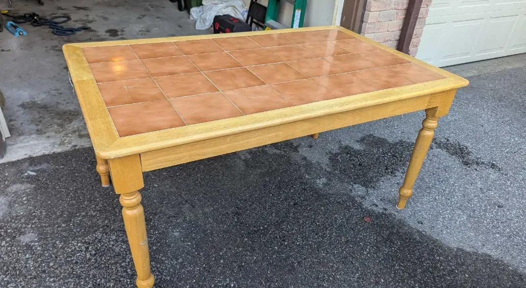 Dining Table (Tile Top) photo 1