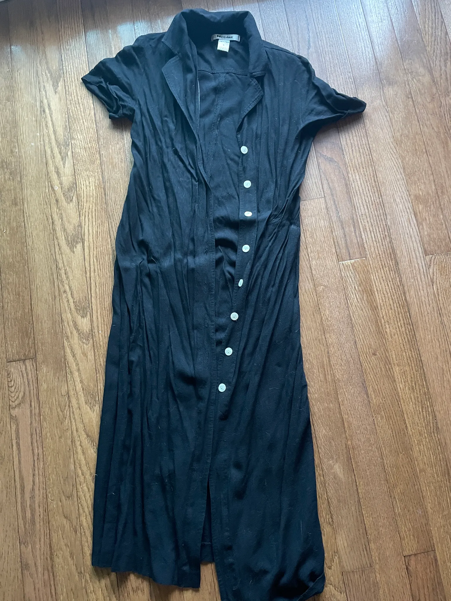Long black Dress or overshirt  photo 1