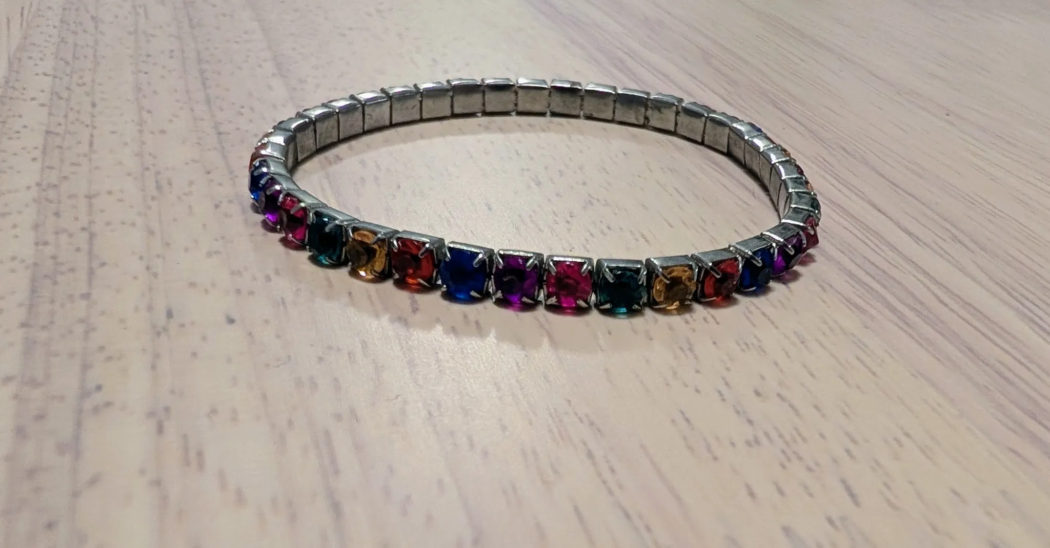 Colorful Gemstone Bracelet photo 1