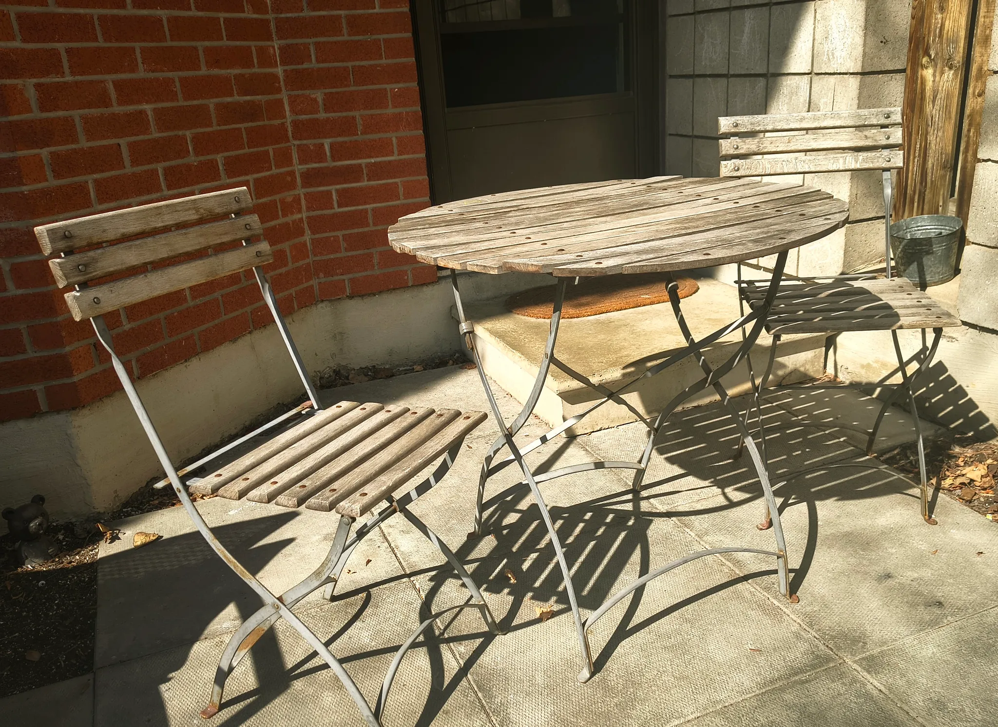 TeakWood Outdoor Bistro Set photo 1