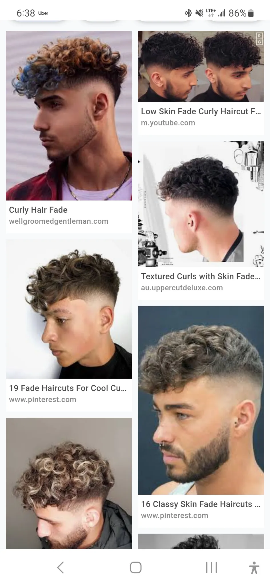 fade cut model photo 1