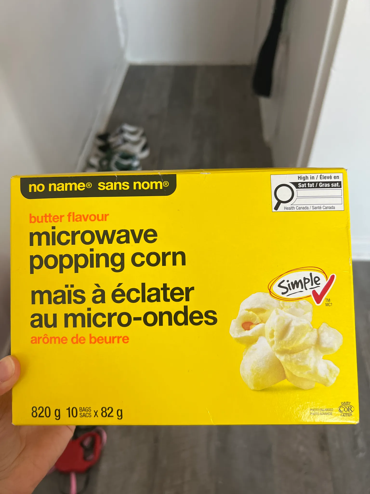 Microwave popcorn photo 1