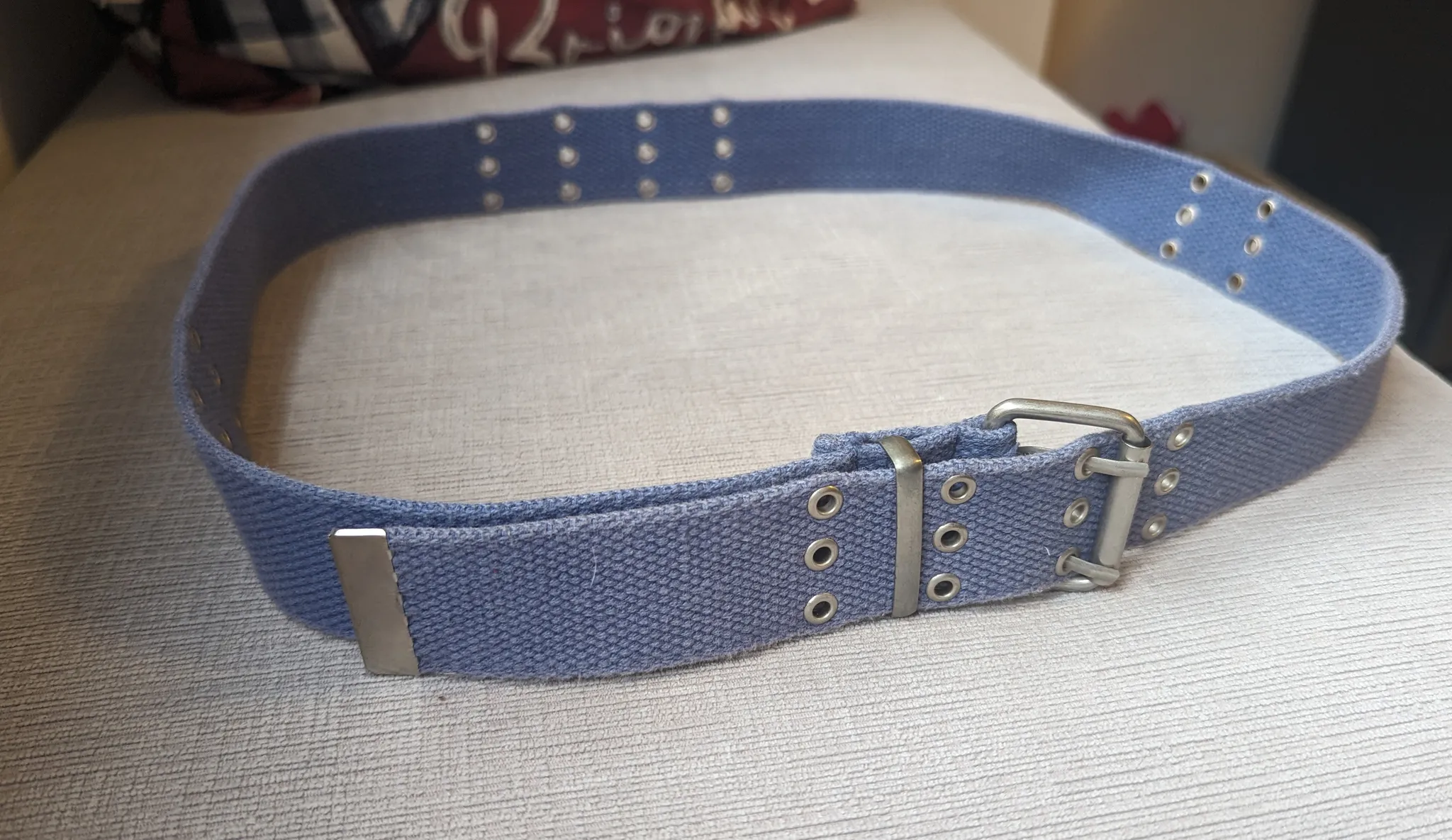 Women's Size Large Blue Belt  photo 1