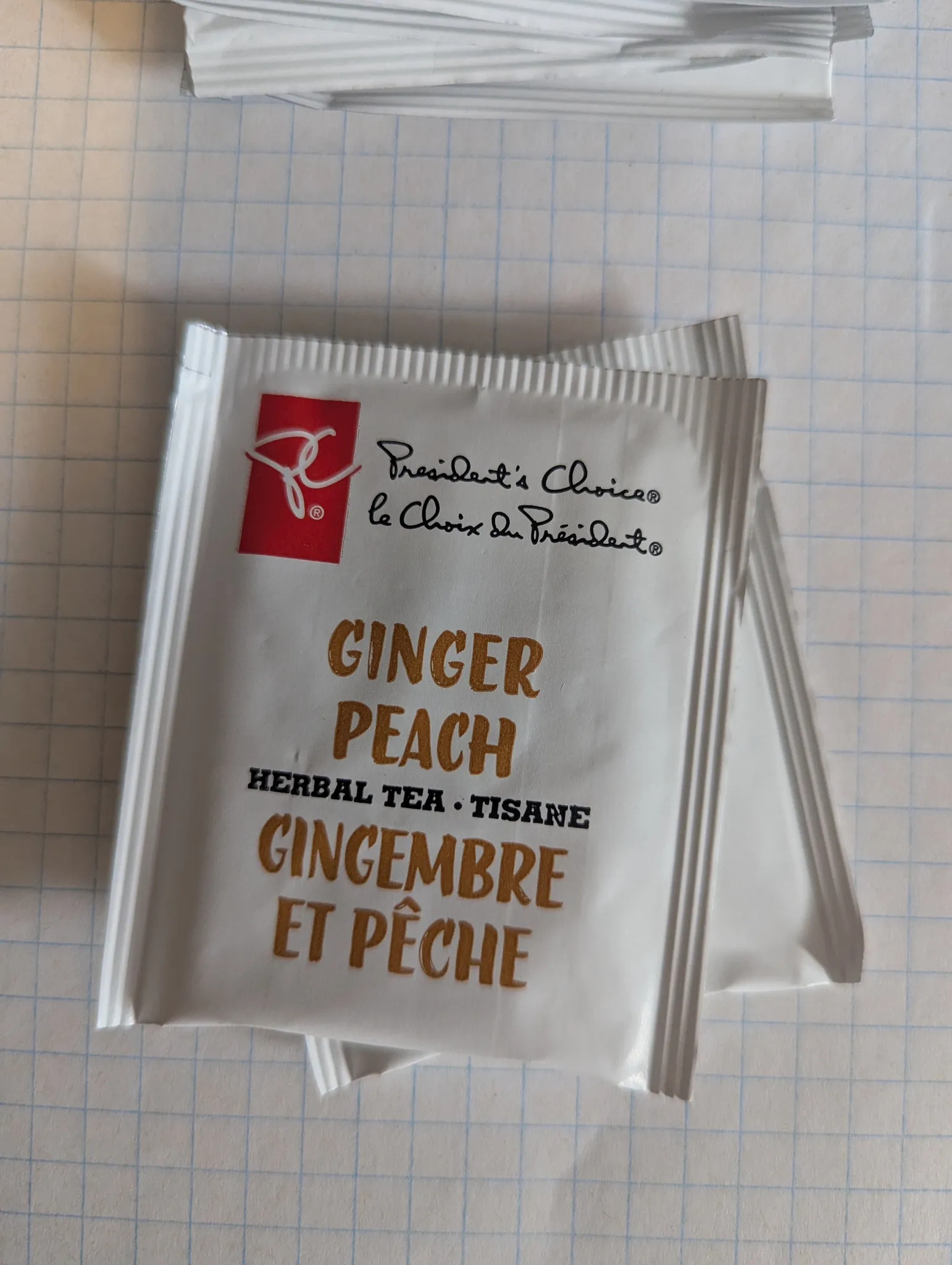 Ginger Peach Herbal Tea photo 1