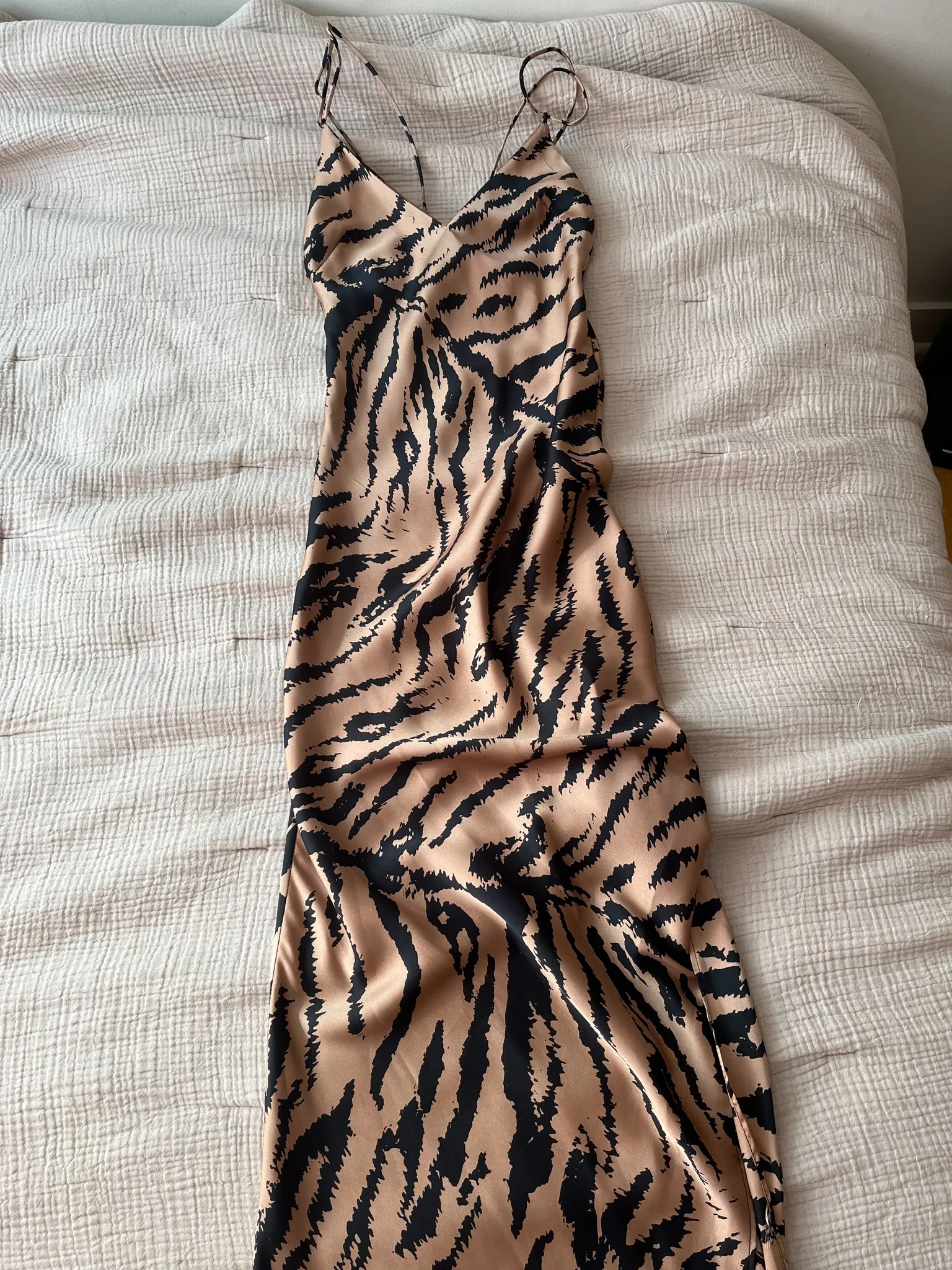 Zara animal print dress photo 1