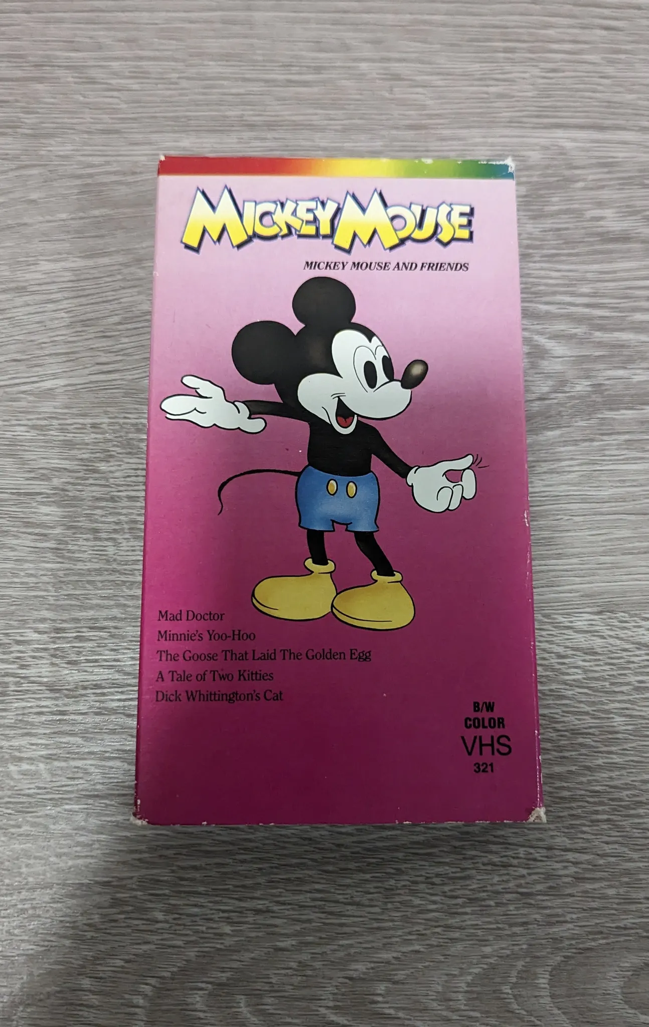 Mickey Mouse and Friends VHS Movie  photo 1