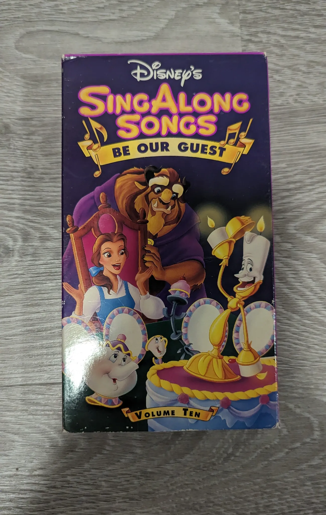 Disney's SingALong Songs Be Our Guest VHS Movie  photo 1