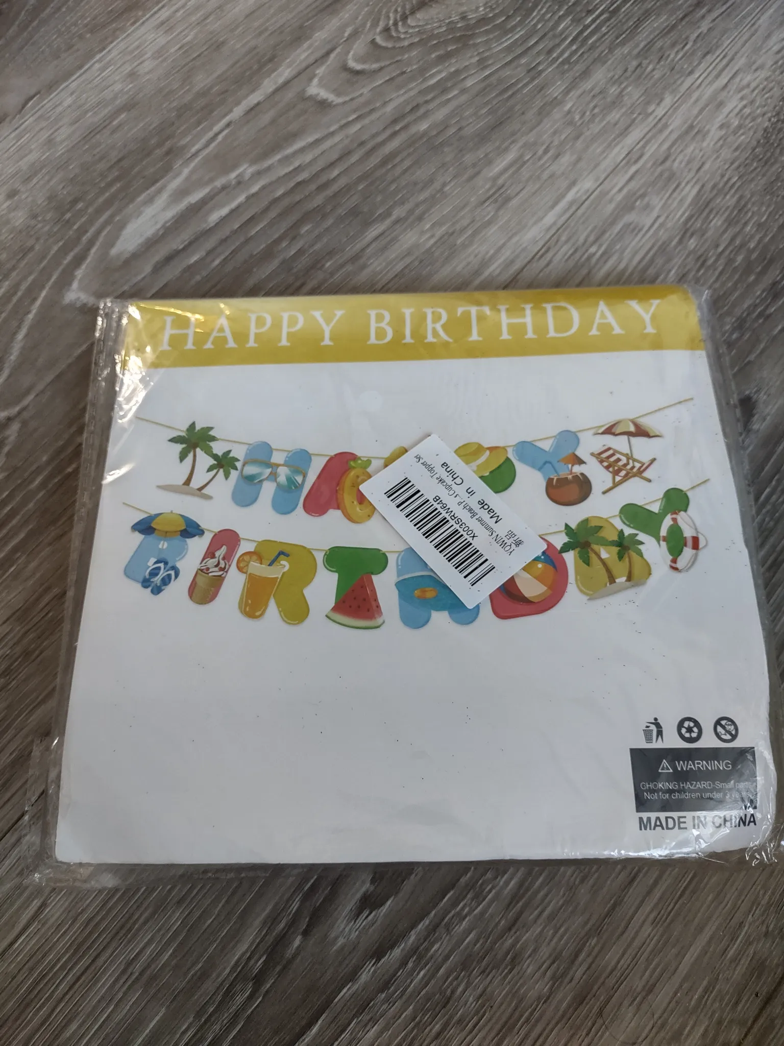 Happy Birthday Banner photo 1