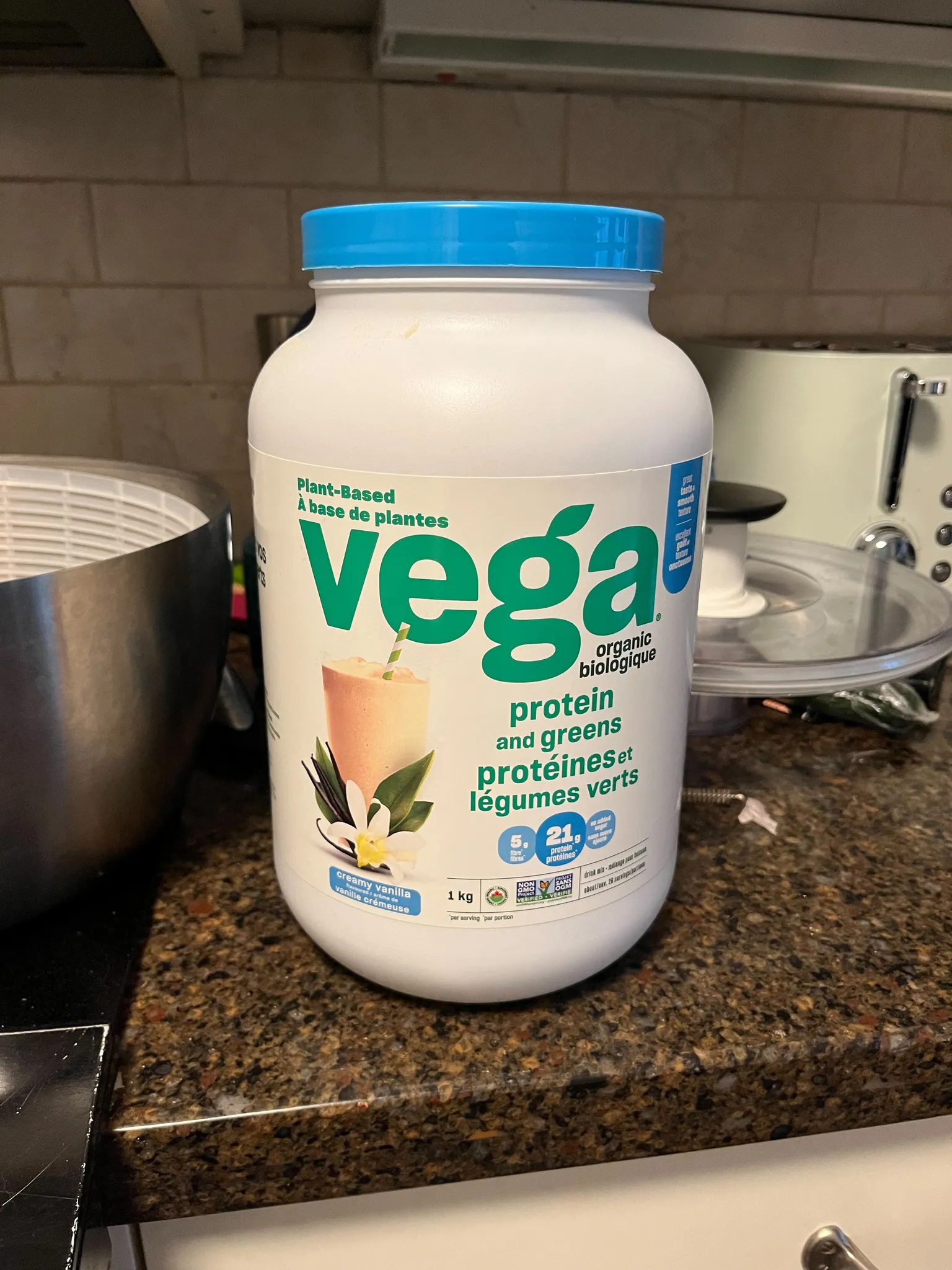 (Opened) Vega Vanilla Protein Powder photo 1