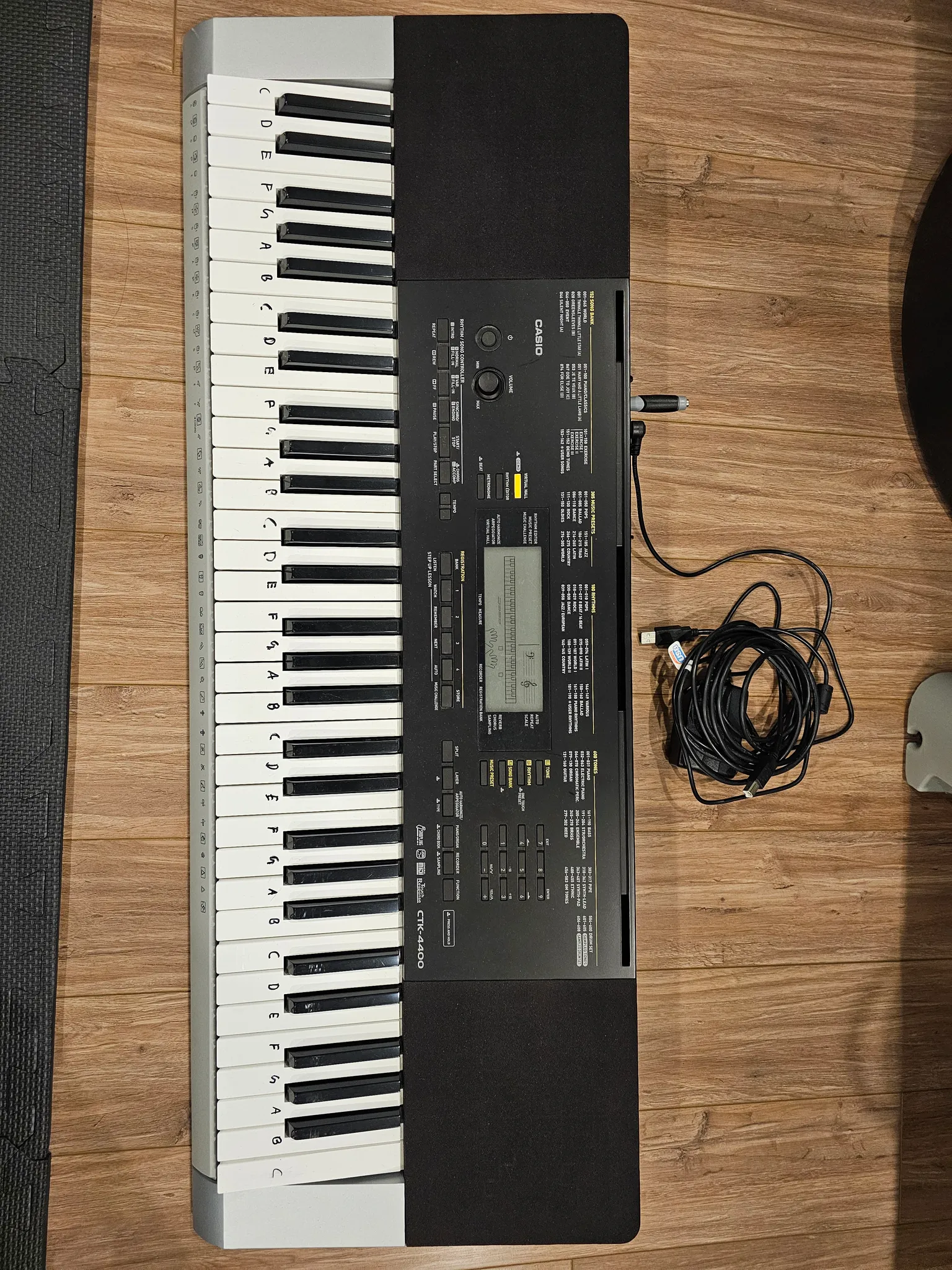 Casio CTK-4400 electric keyboard photo 1