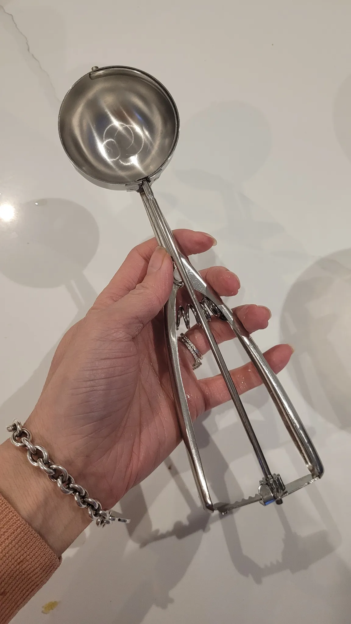 Ice cream scoop or cookie dough scoop photo 1
