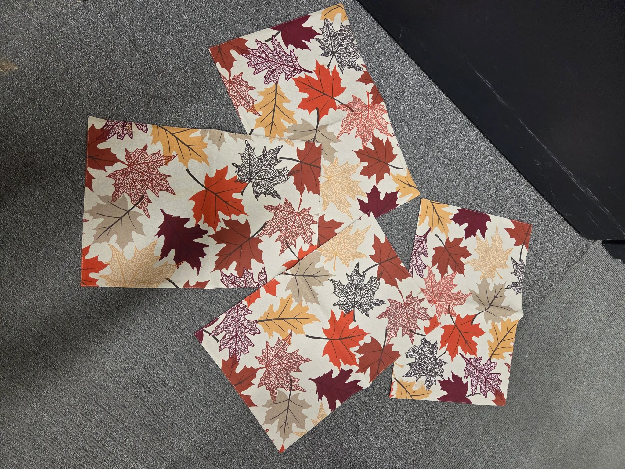 4 fall placemats  photo 1