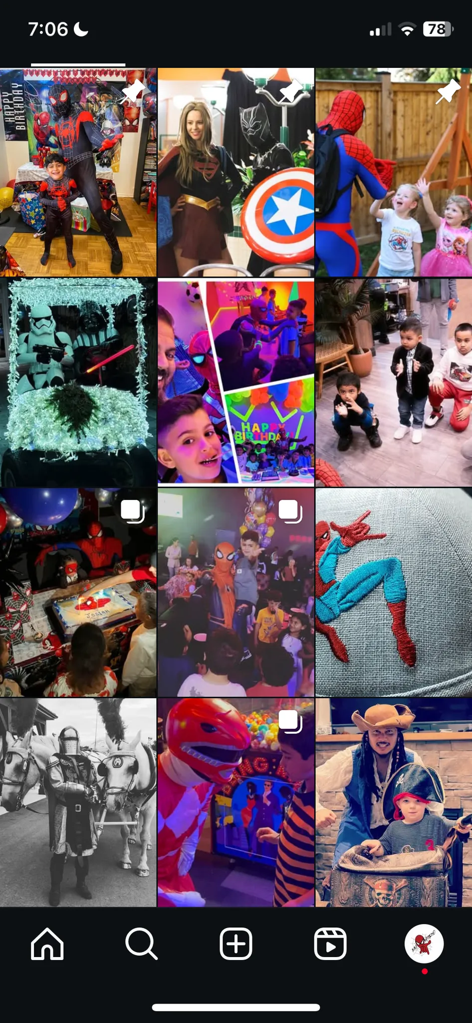 Custom kids character events/parties photo 1