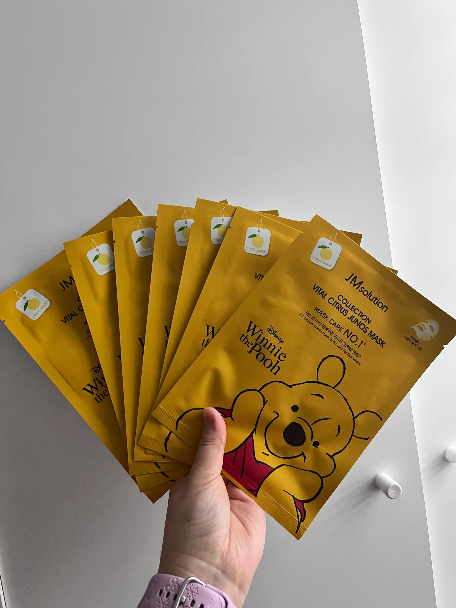 JM solution x Winnie the Pooh collection - face masks  photo 1